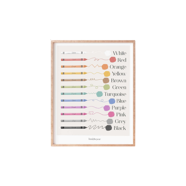 My Colourful World Art Print