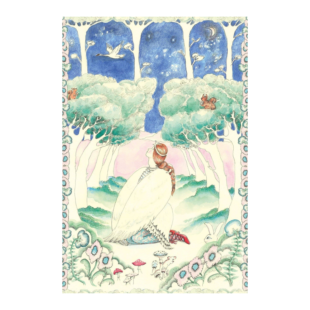 The Swan Lady - Fine Art Print