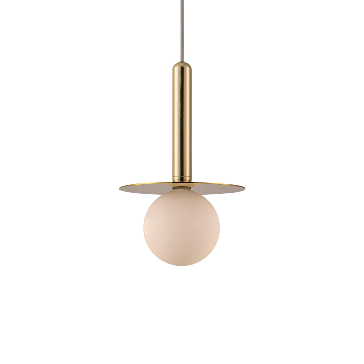 Brass Plate Pendant Ceiling Light