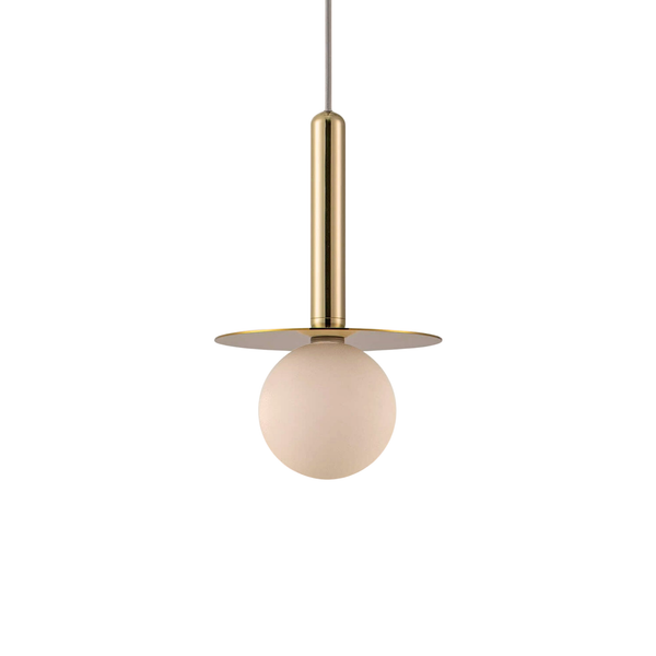 Brass Plate Pendant Ceiling Light