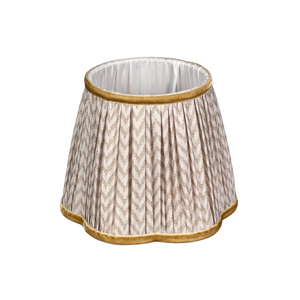Lampshade Sand Herringbone