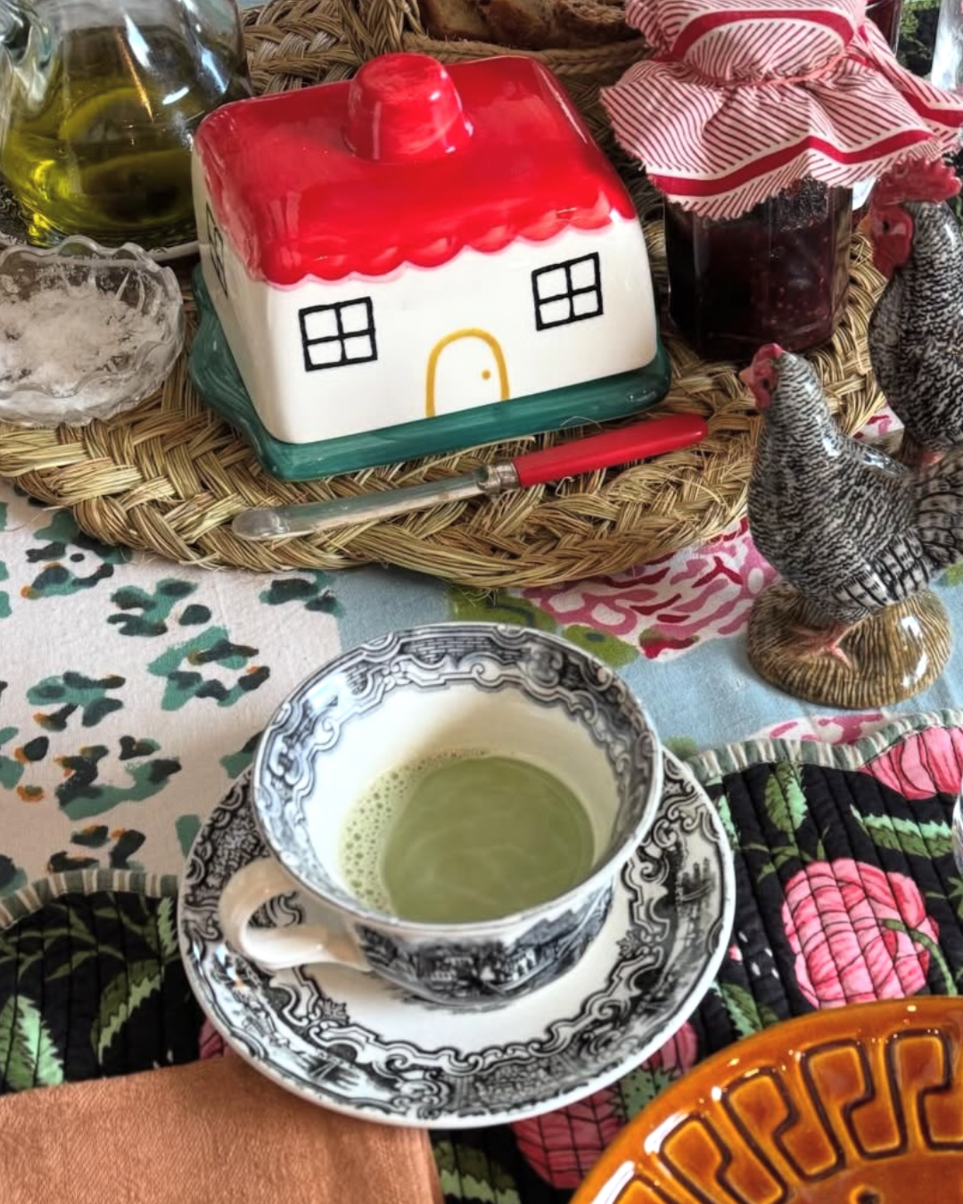 La Petite Maison' Butter Dish