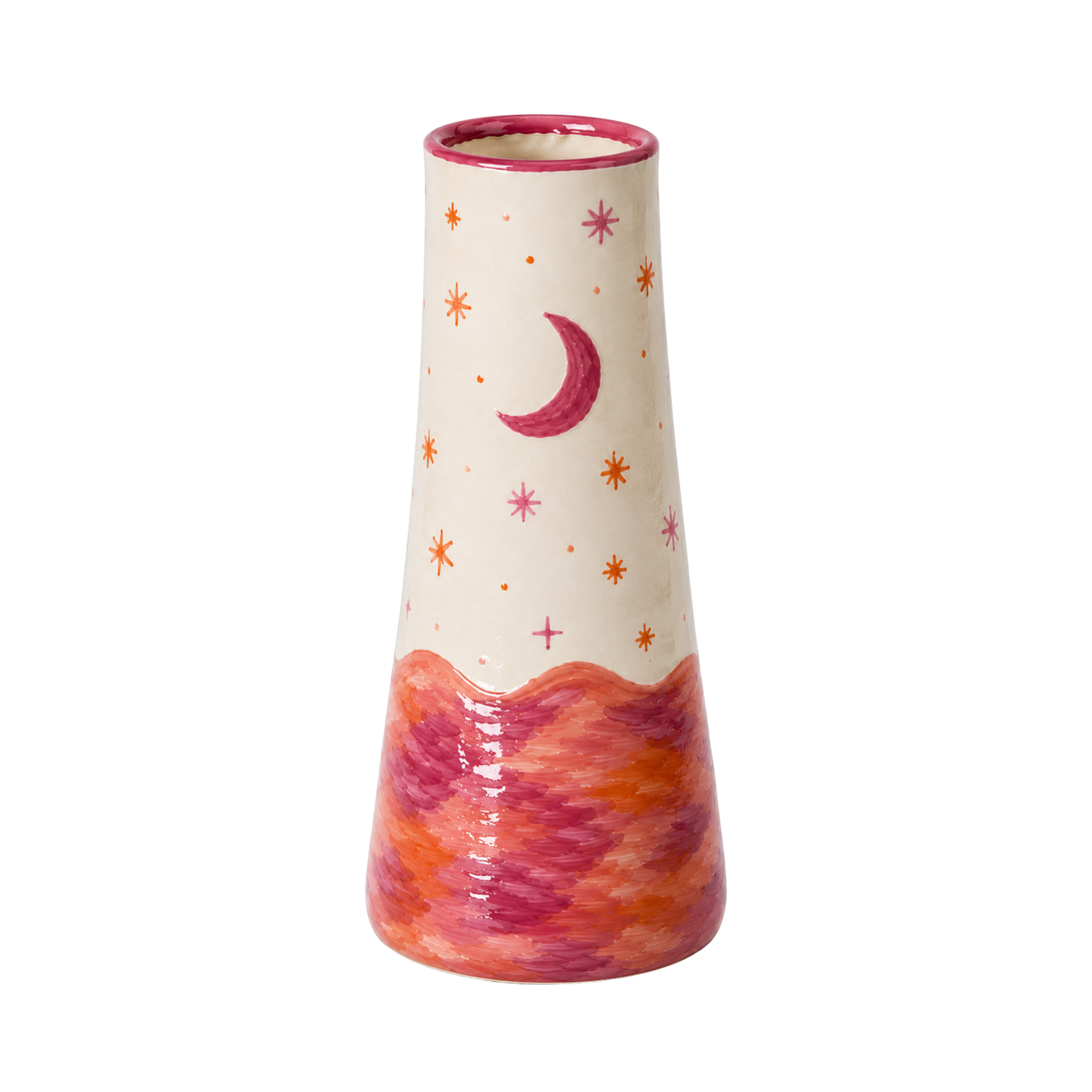 Pink Summer Nights Stem Vase