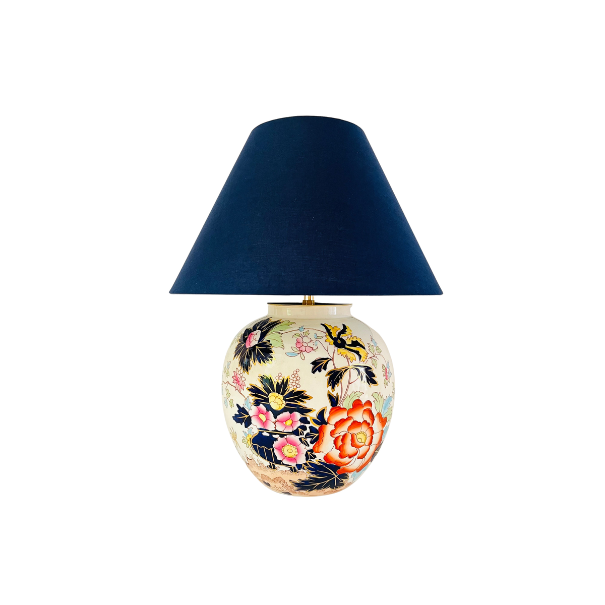 Antique Mason’s ‘Mandarin’ Table Lamp
