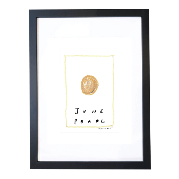 June Birthstone Art Print