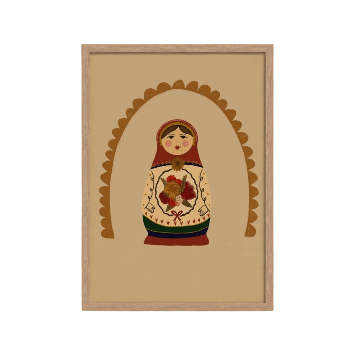 Russian Doll Art Print