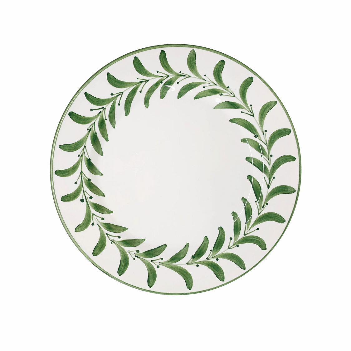 Side Plate -  Helecho - Fern Green