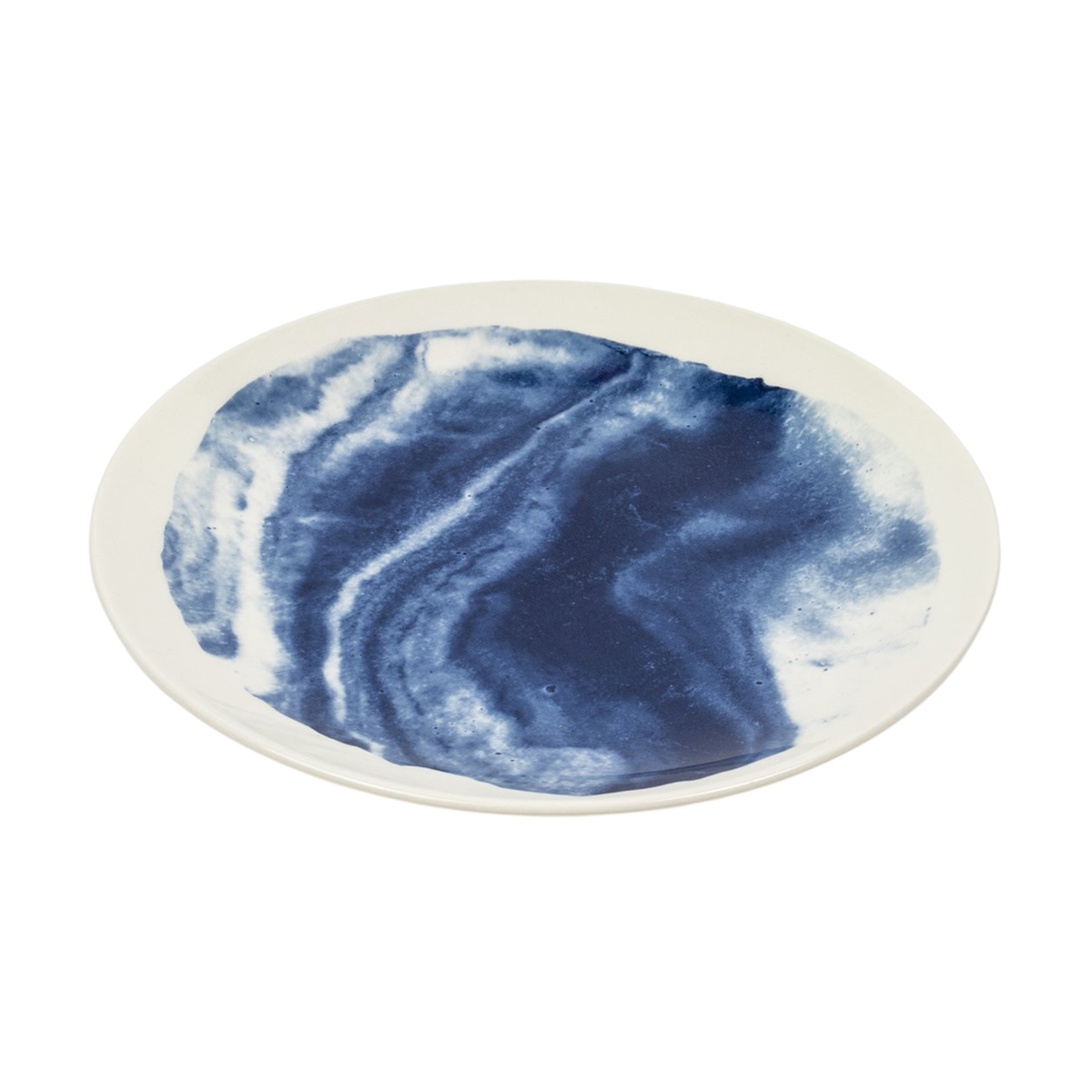 Indigo Storm Salad Plate