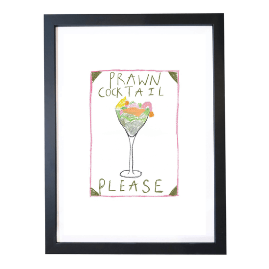 Prawn Cocktail Please Art Print