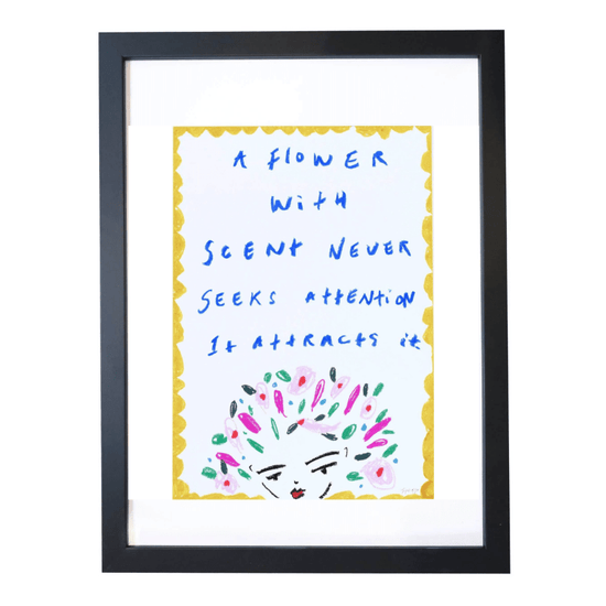 A Flower with Scent Art Print