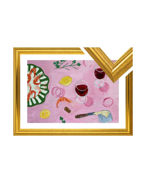 Snack After the Beach Fine Art Print