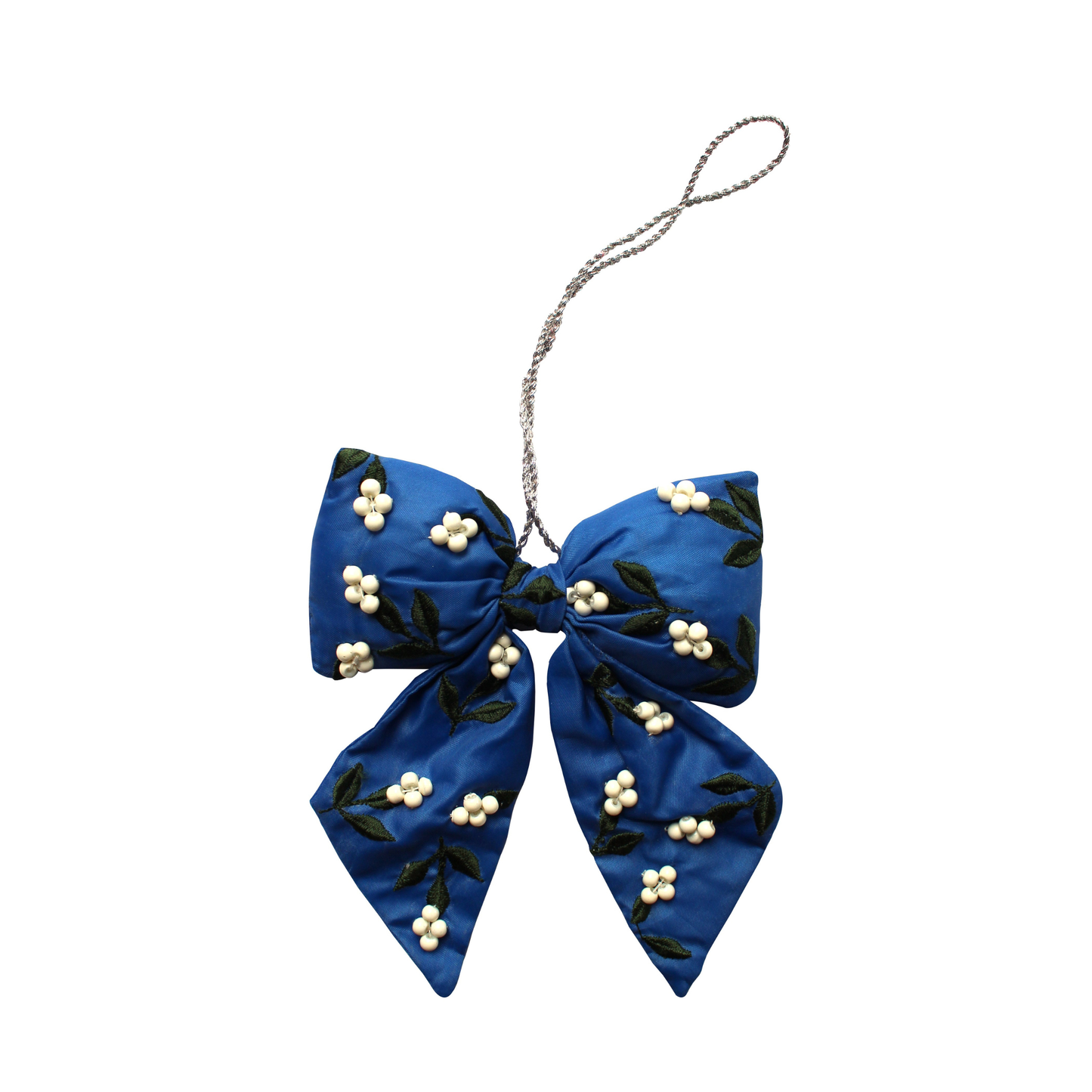 Puffy Christmas Bow “Winther Berries”