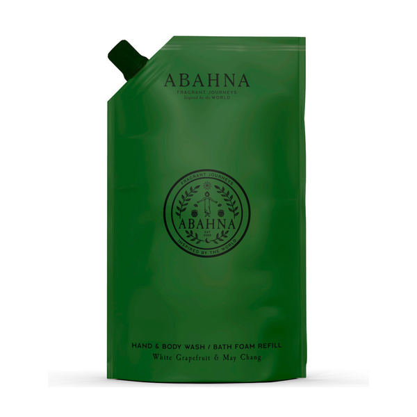 Hand, Body Wash & Bath Foam Refill - White Grapefruit & May Chang