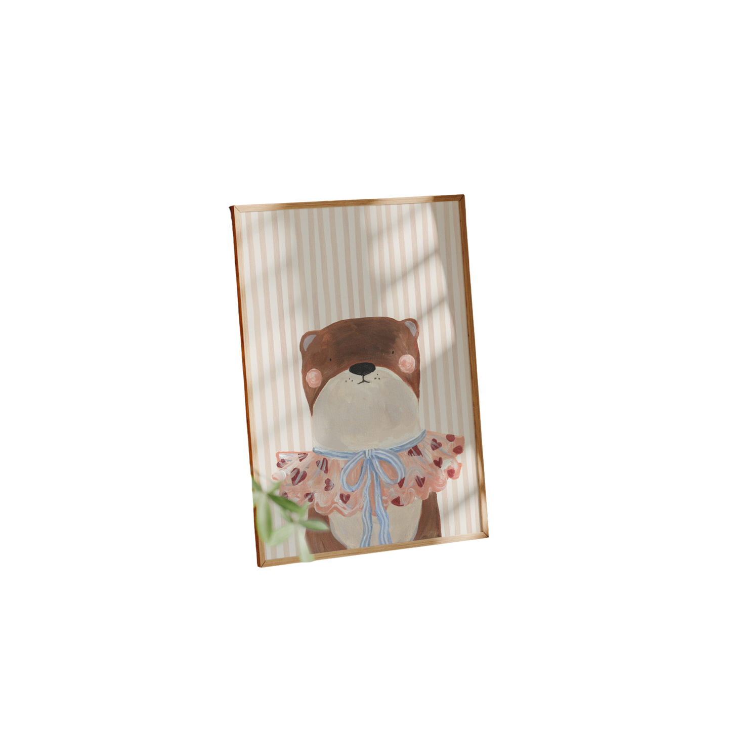Otterly Cute Art Print