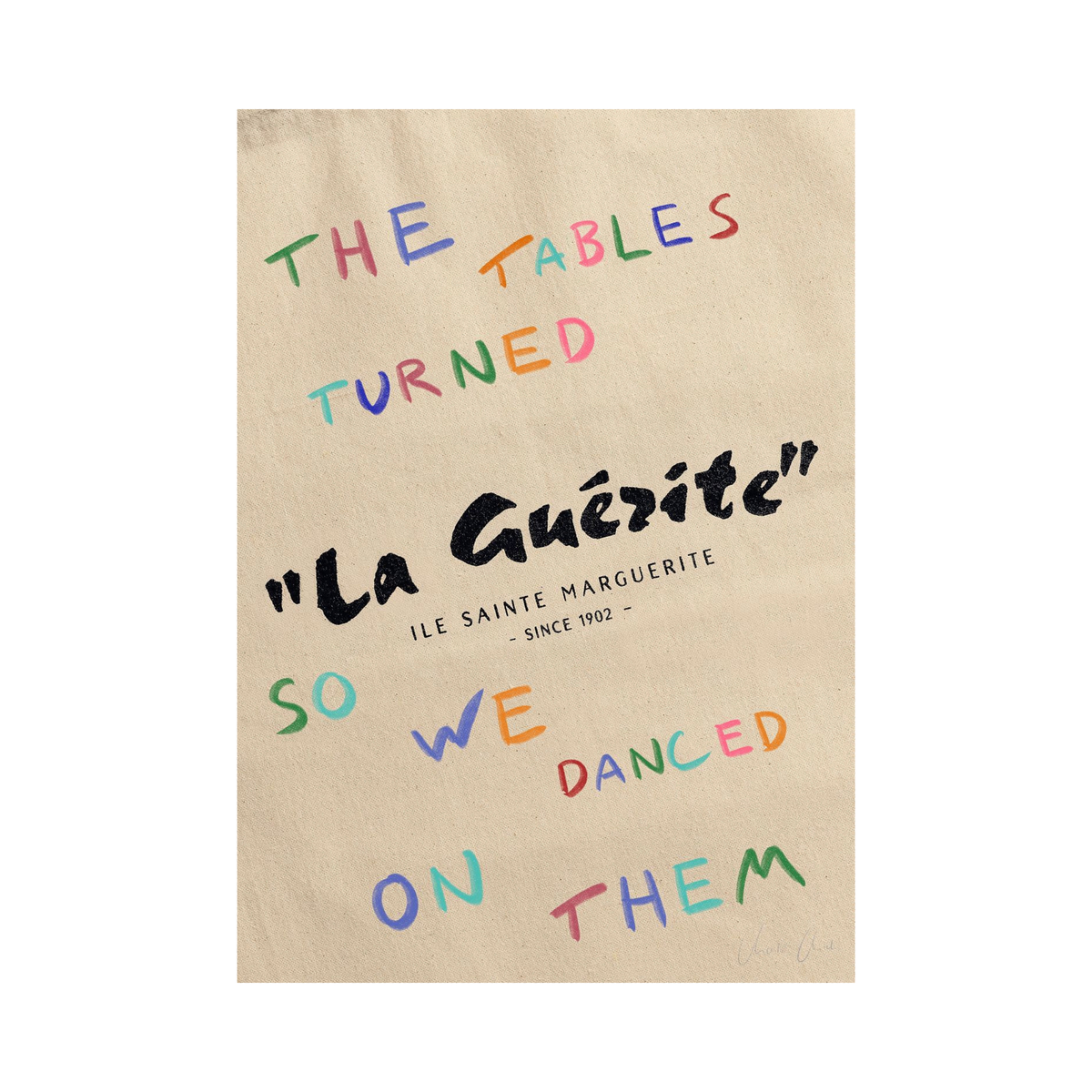 Linen at La Guerite Print
