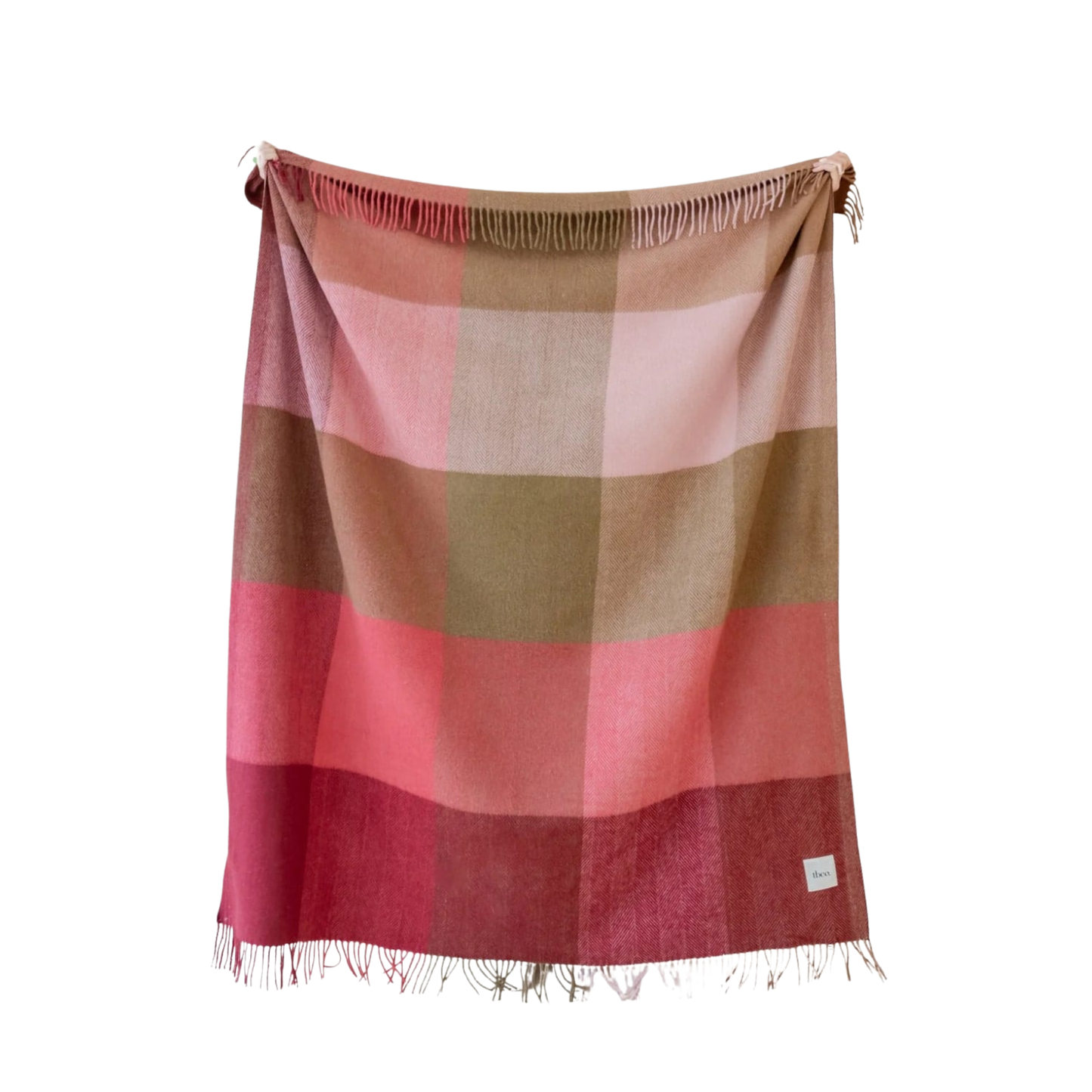 Lydia Autumn Plaid Throw Blanket