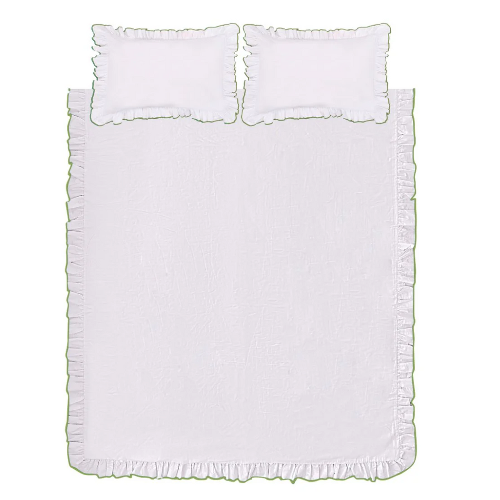 Provence Olive Bedding Bundle Set - Double