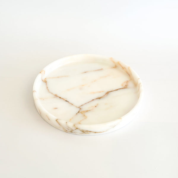 Raya Marble Tray Honey
