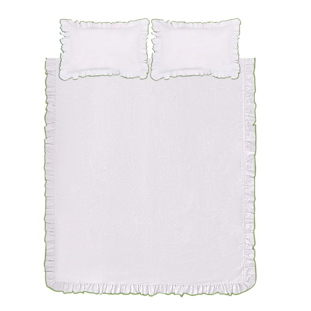 Provence Olive Bedding Bundle Set - Super King