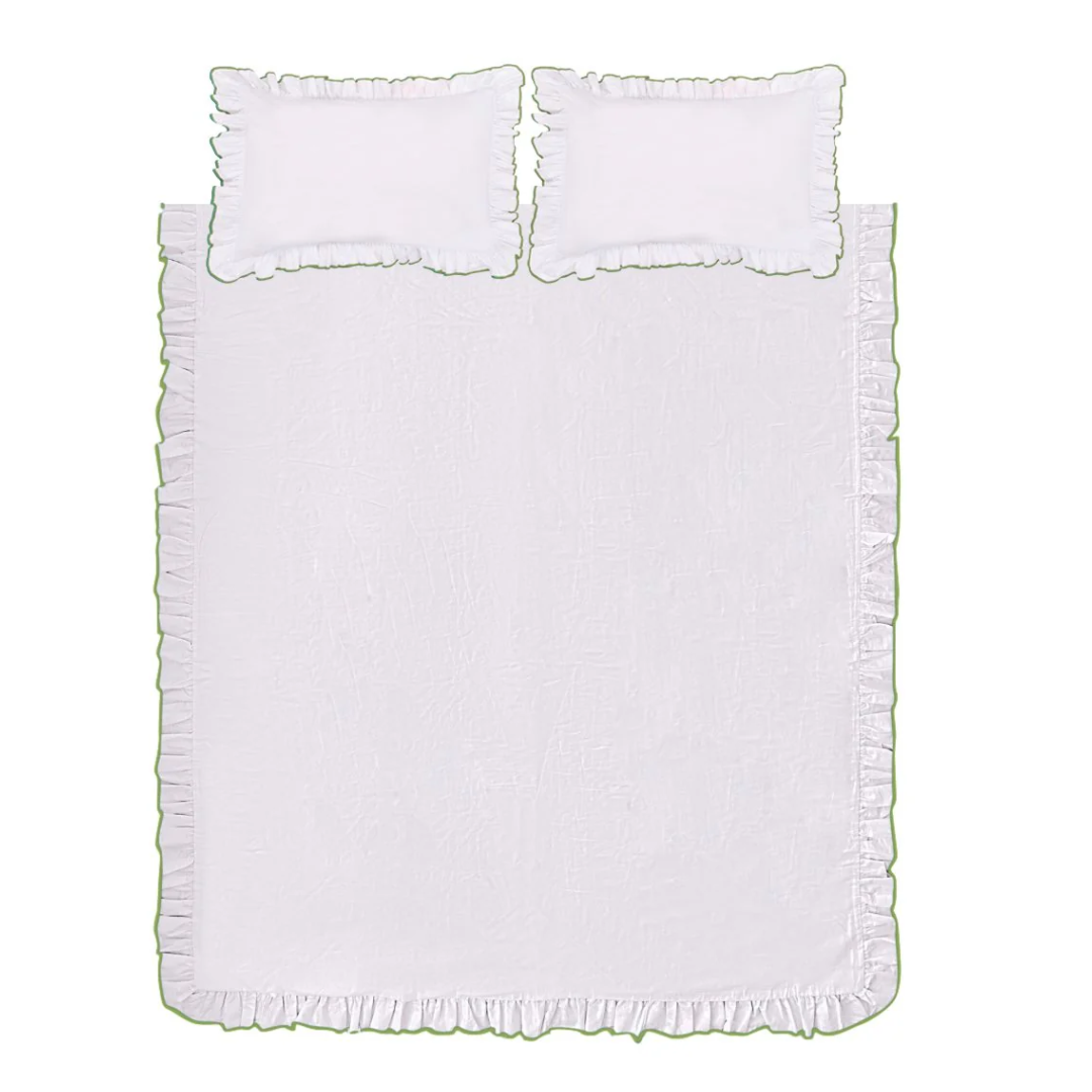 Provence Olive Bedding Bundle Set - Super King