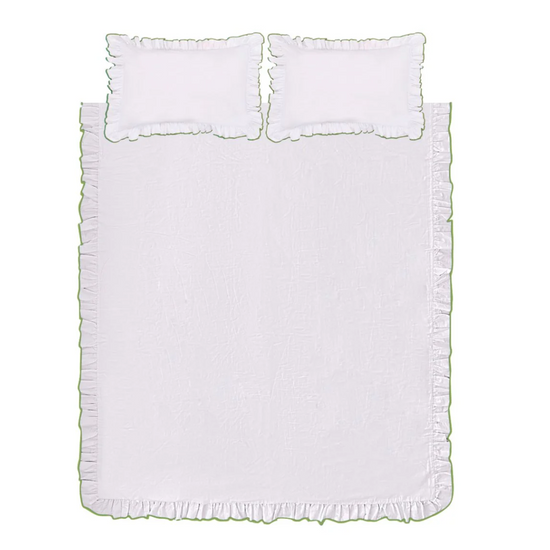 Provence Olive Bedding Bundle Set - Super King