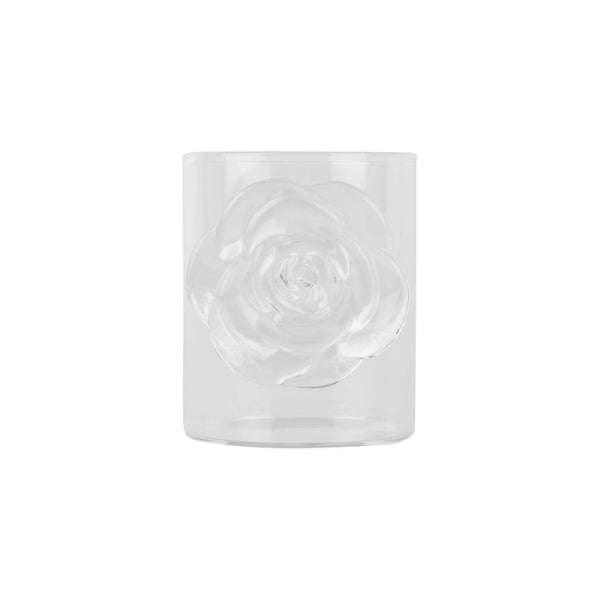 Rose Tumbler Clear