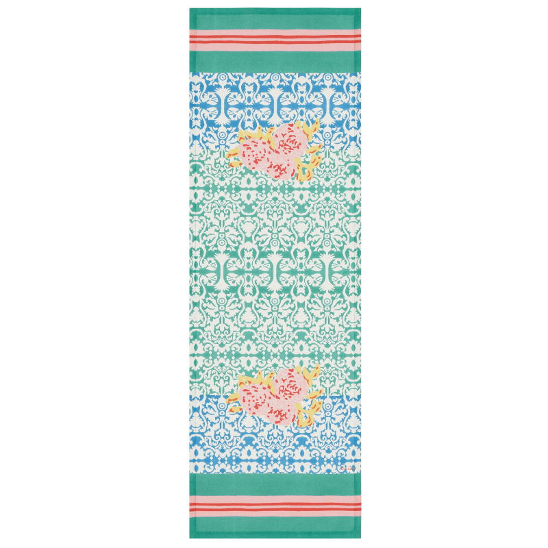 Cotton Tablerunner | Dam Dam Veronese Blue