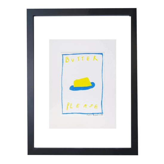 Butter Please Art Print