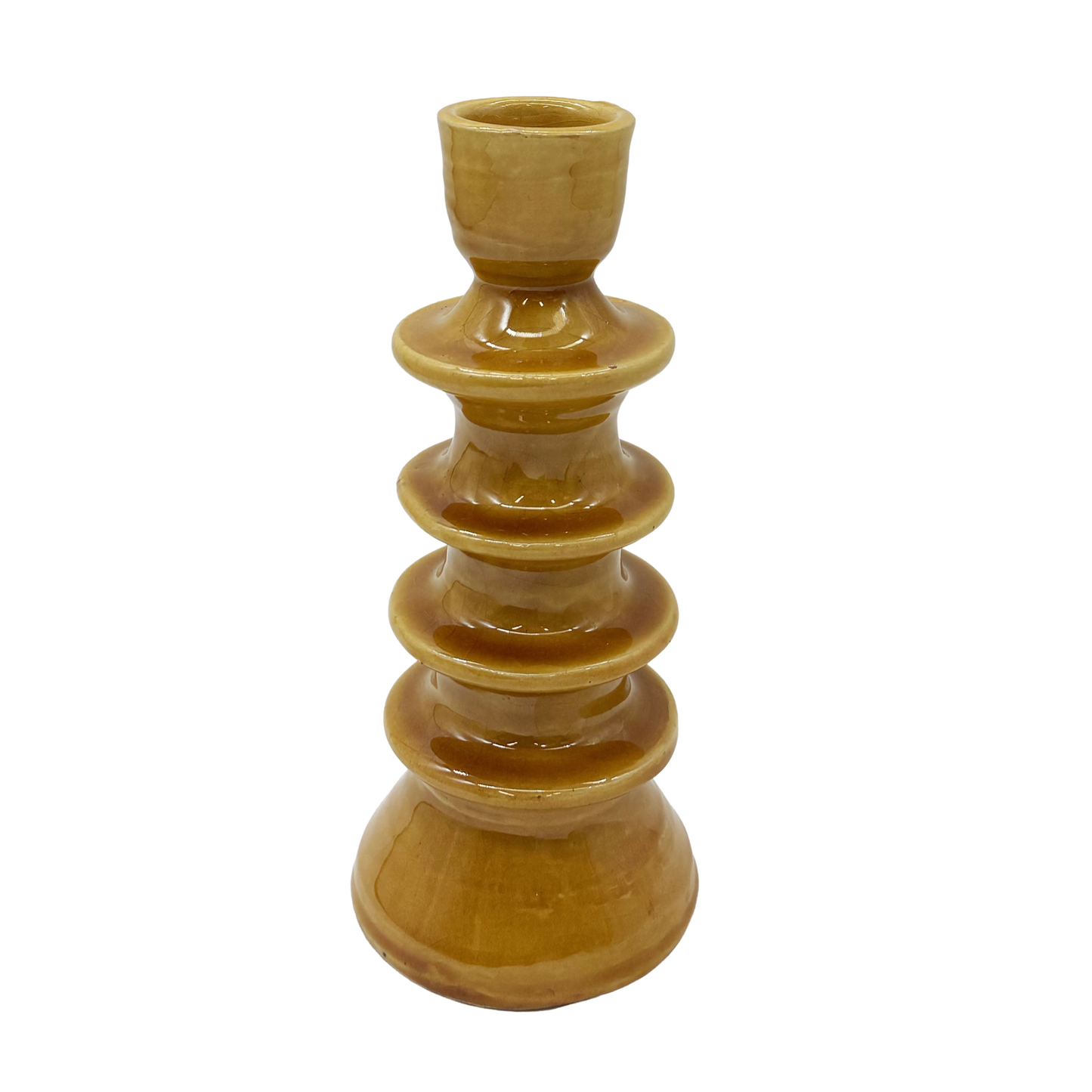 Large Ceramic Candlestick