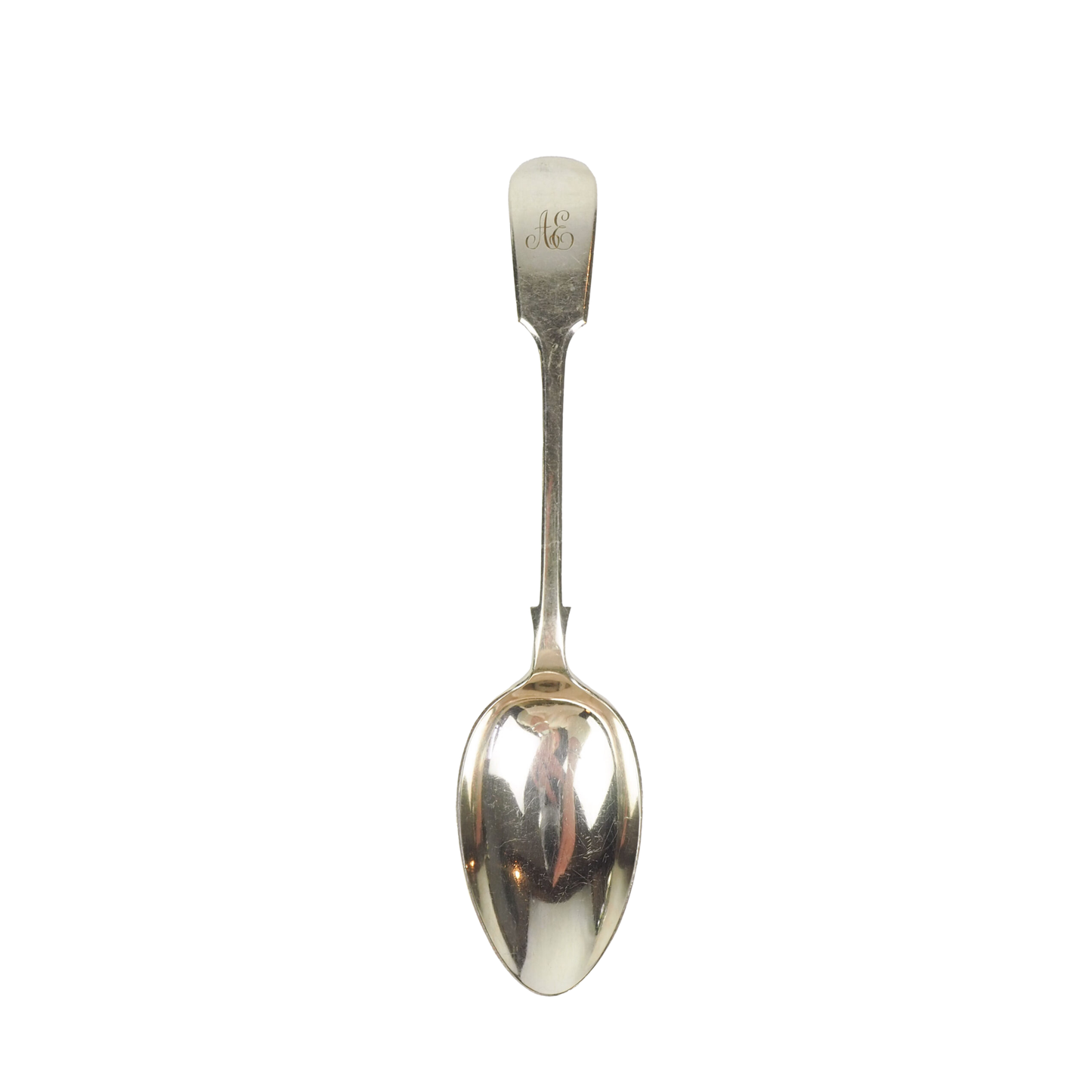 Antique Silver Plate Serving Spoon