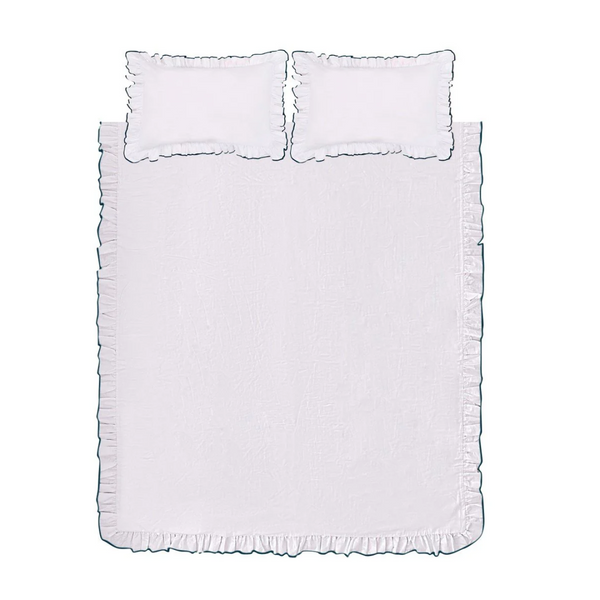 Provence Teal Bedding Bundle Set - Double