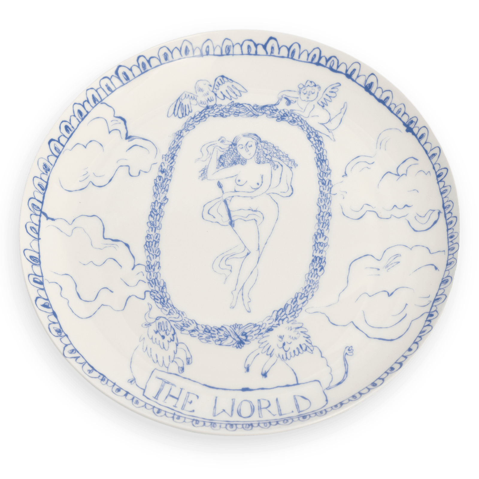 The World Tarot Plate