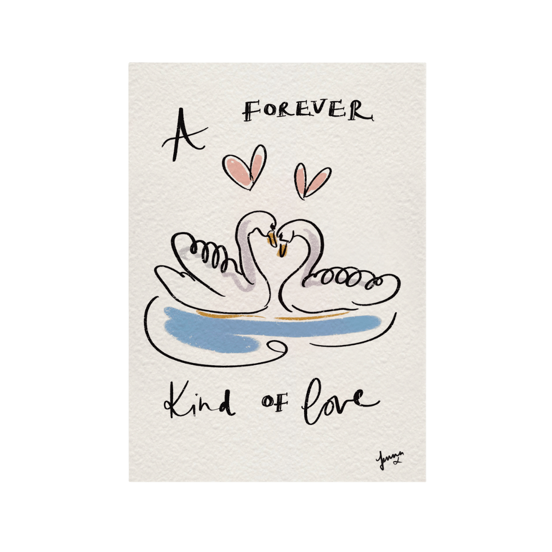 Forever Yours Greeting Card