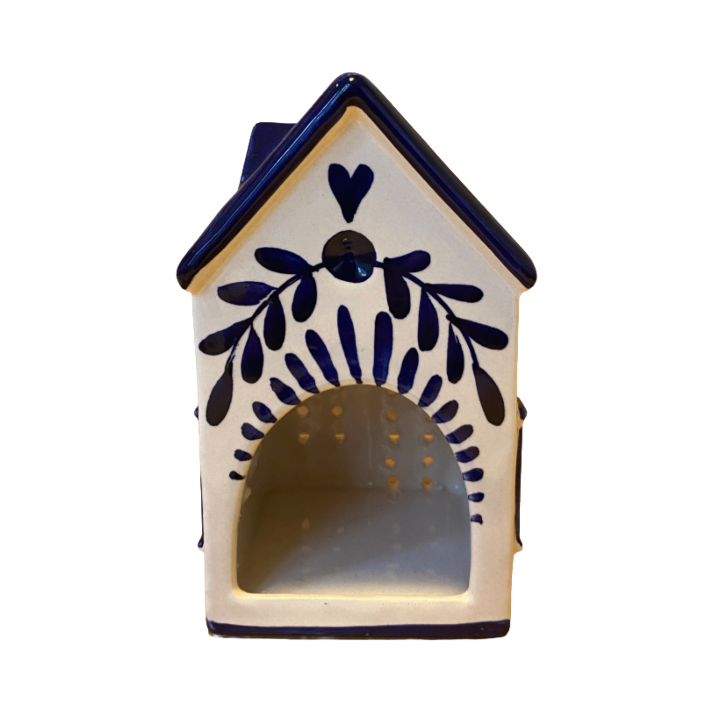 Casa Natale S Blue Candle Holder