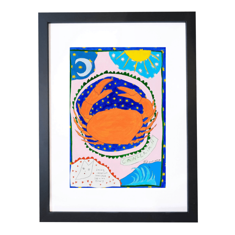 Cancerian Horoscope Art Print