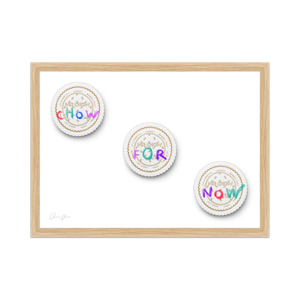 Coaster at Mr Chow Print