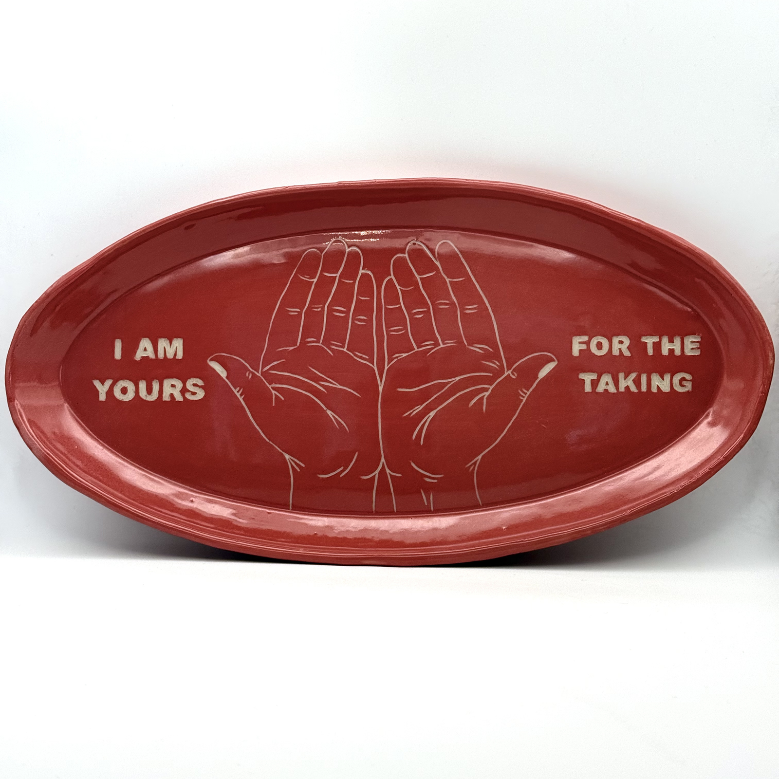 "I Am Yours" Decorative Tray (One-of-one)