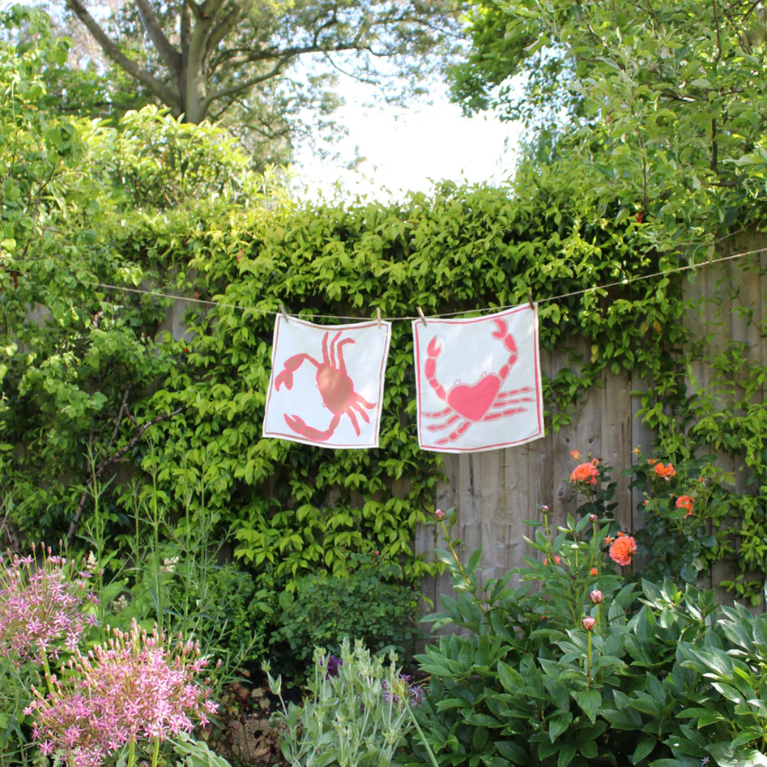 Crab Napkins- Set of 2