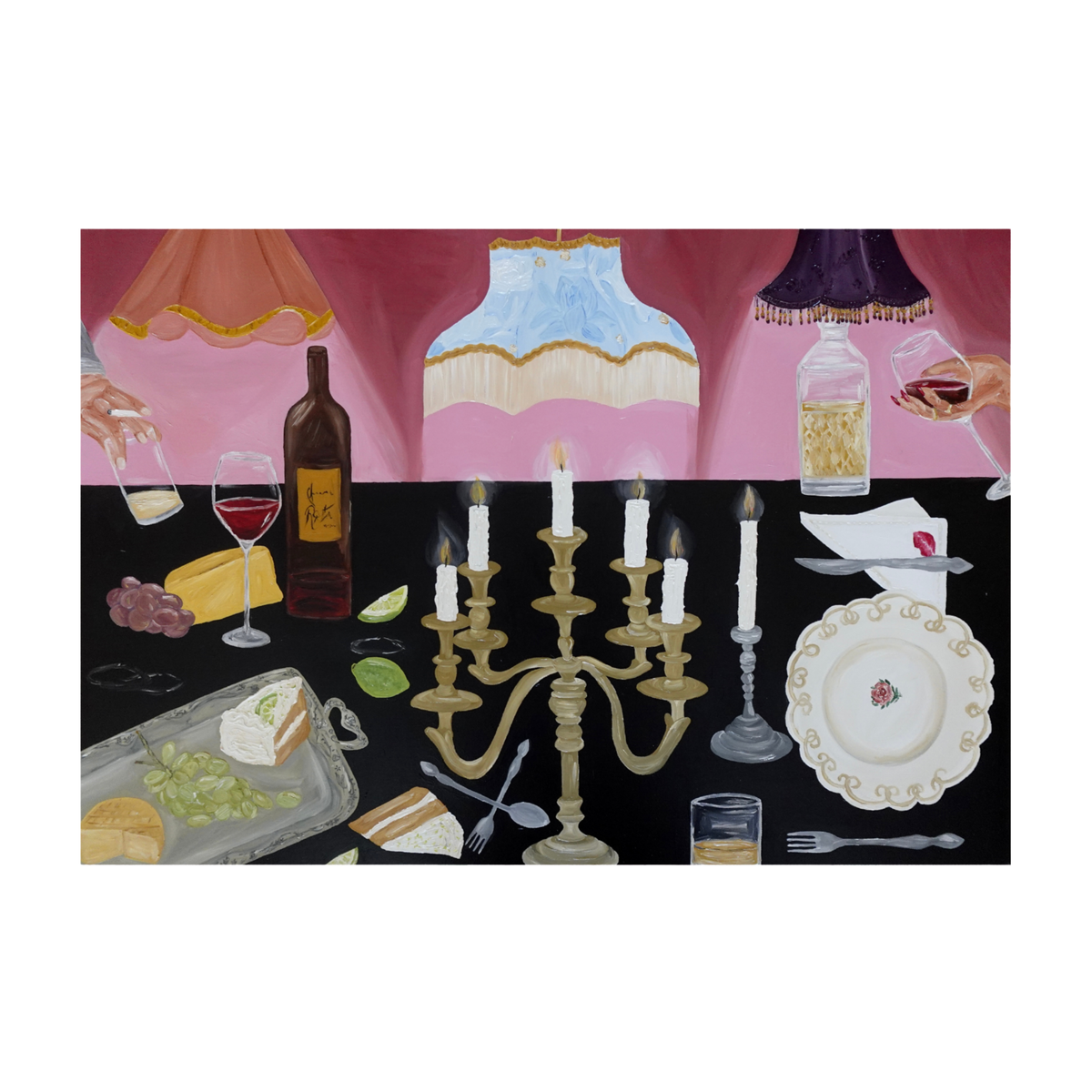 The Joy of Hosting Fine Art Print