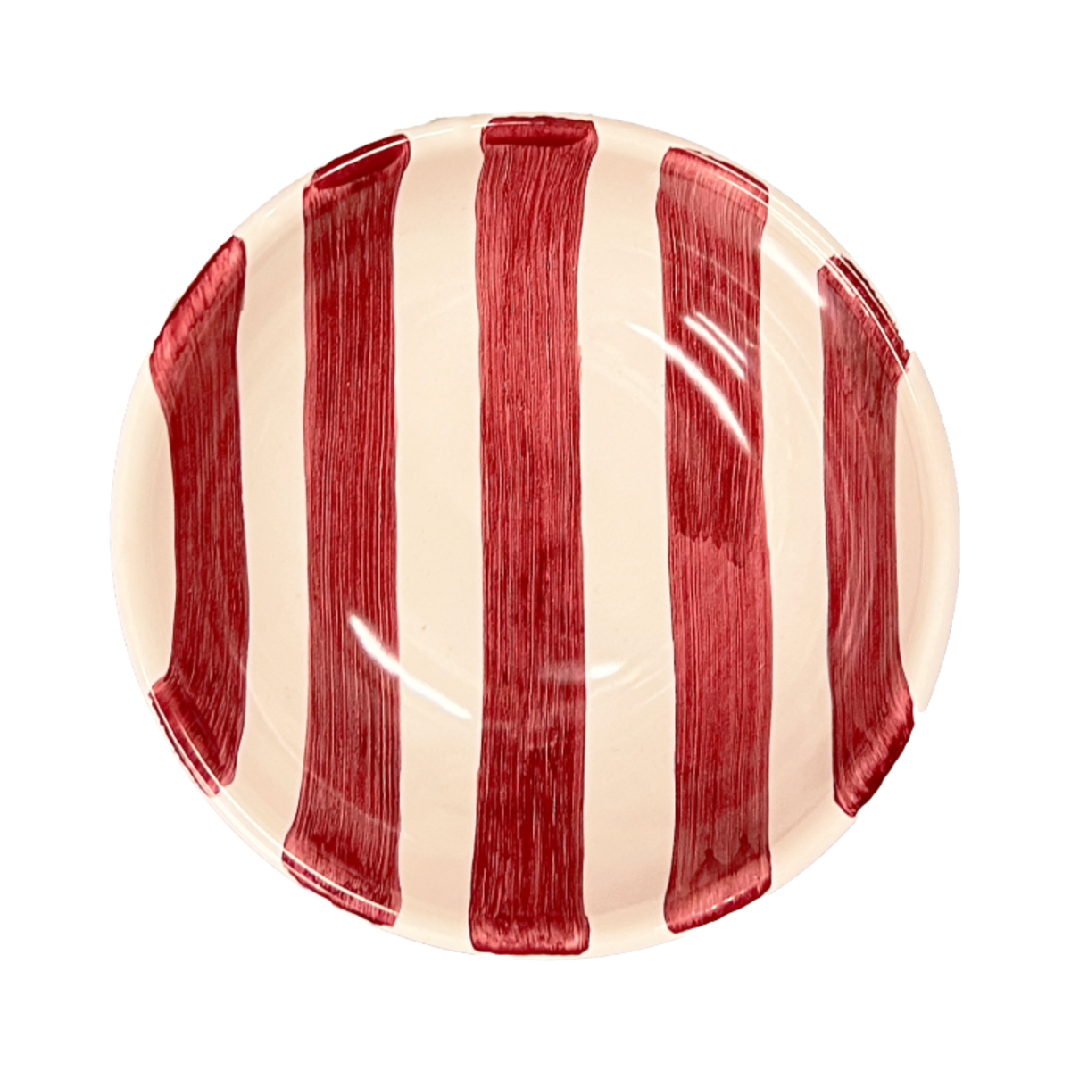 Bowl 14 cm Stripe Red