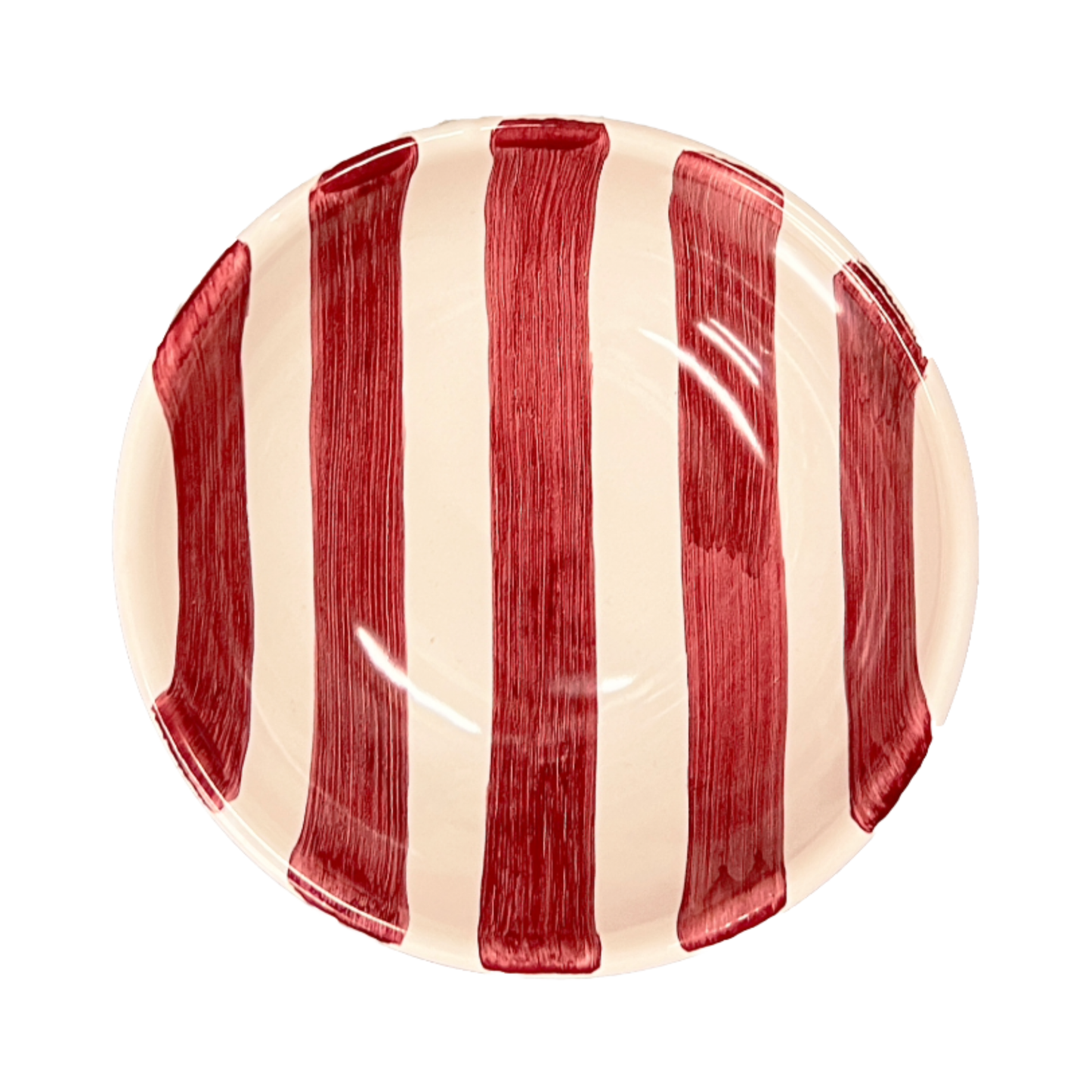 Bowl 14 cm Stripe Red