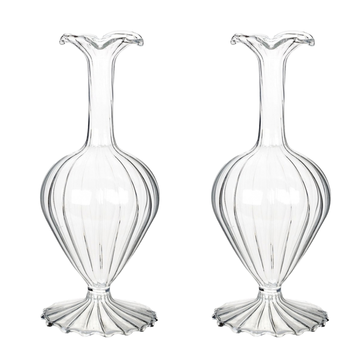 The Tall Eleanor Bud Vase, Set Of Two