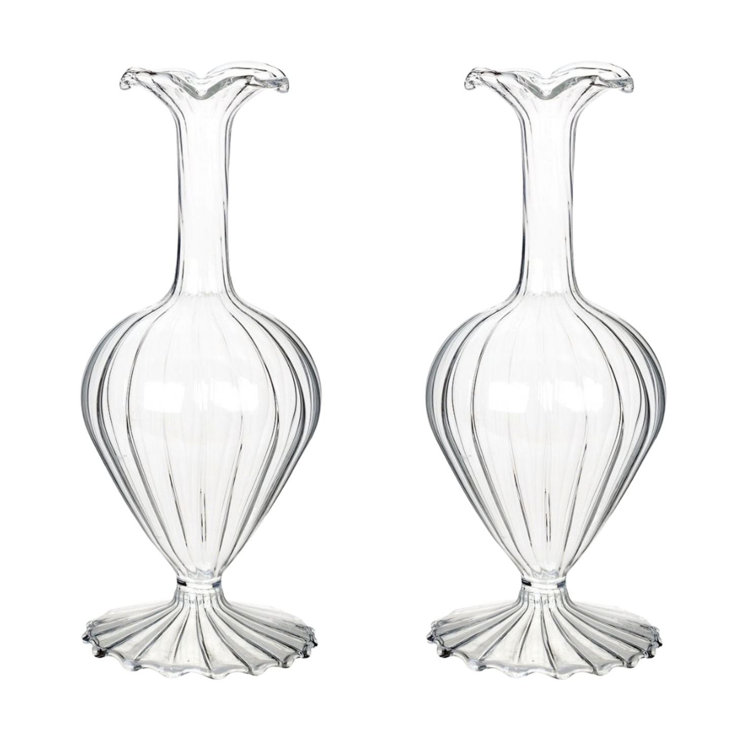 The Tall Eleanor Bud Vase, Set Of Two