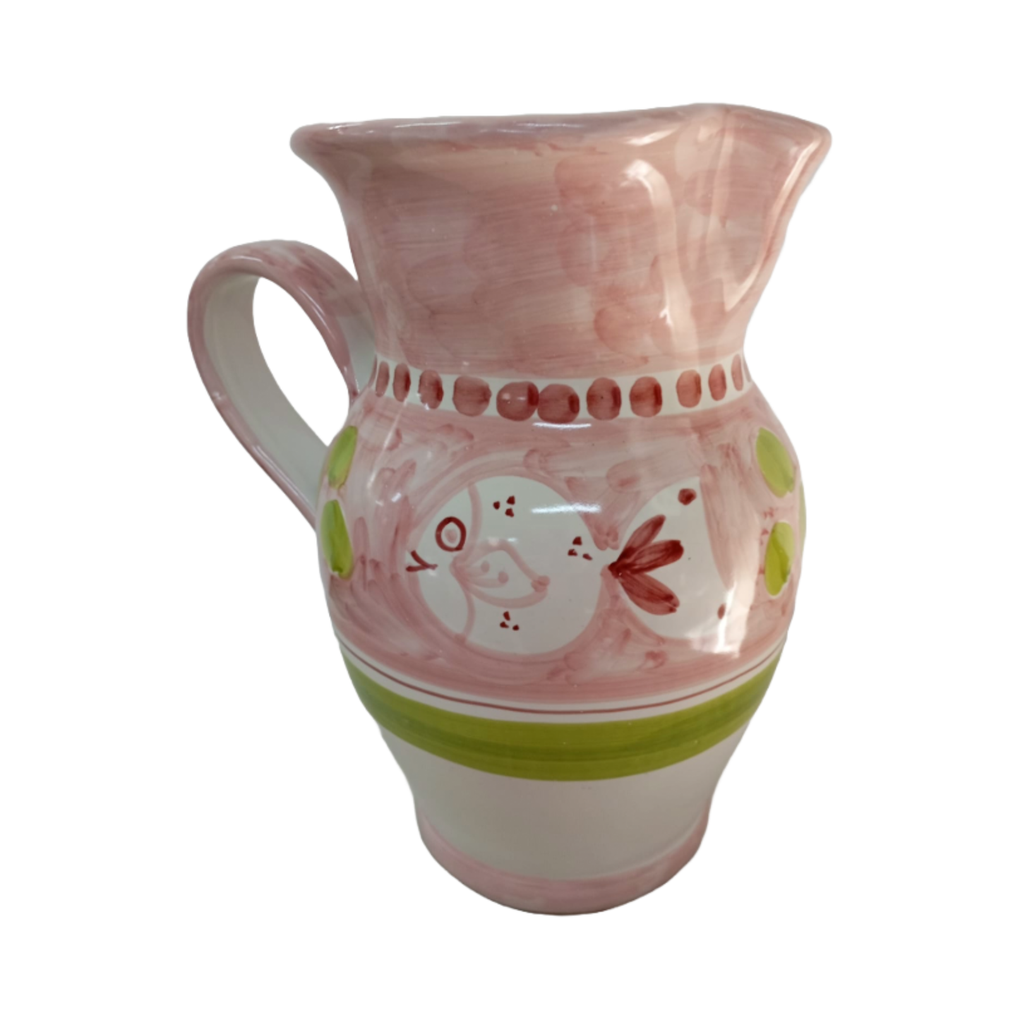 Carafe Amalfi Fish Pink