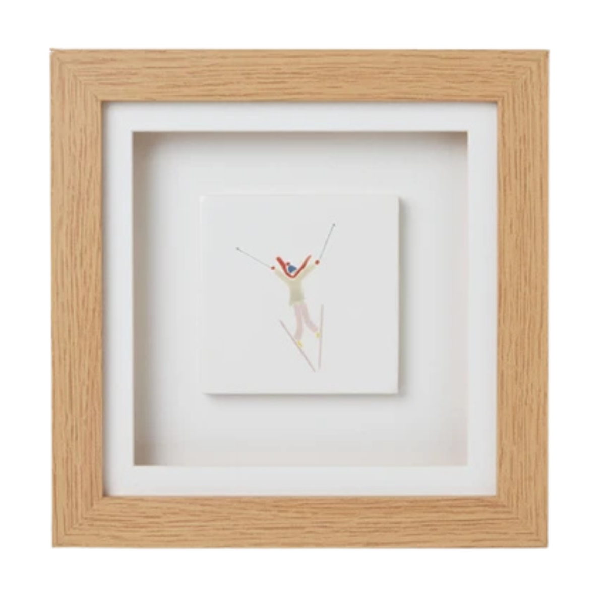 Framed Hand Painted Chatel Tile3