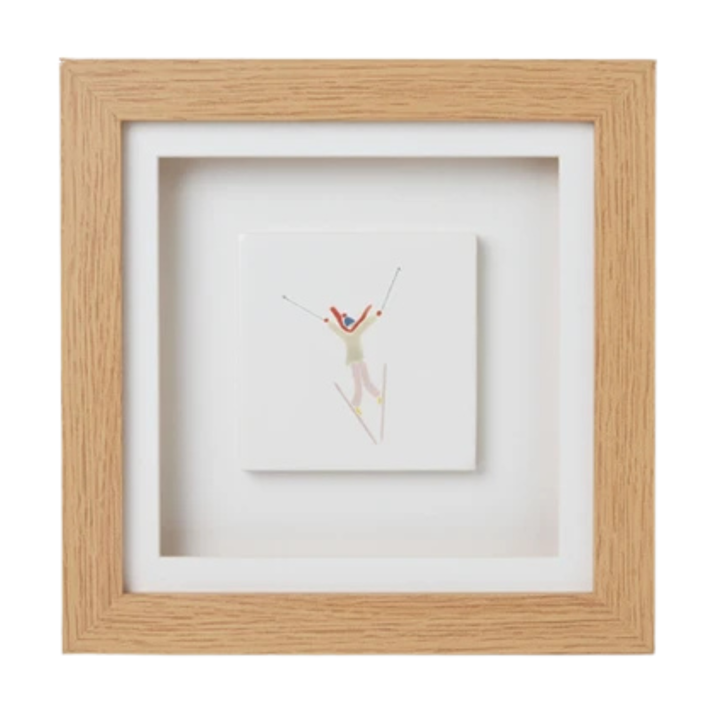 Framed Hand Painted Chatel Tile3