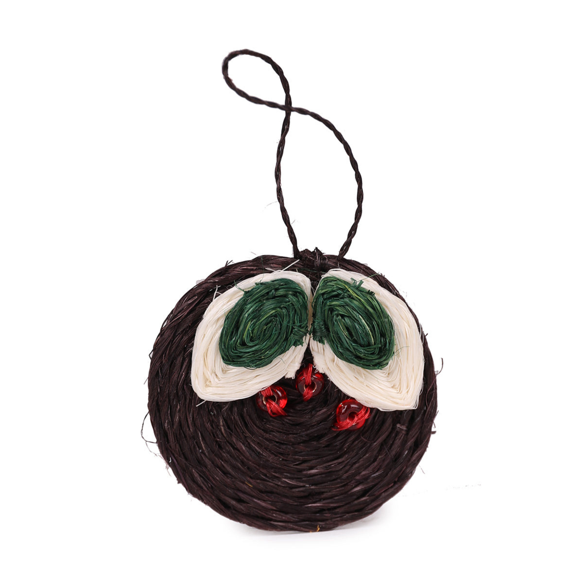 MNANDI: Handwoven Christmas Pudding Decoration