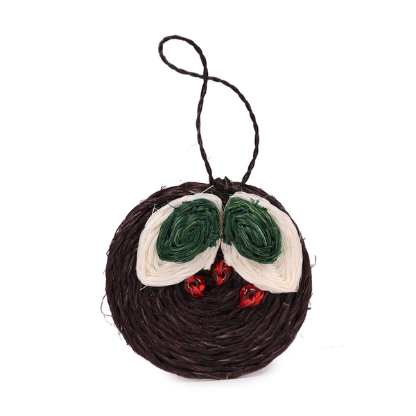 MNANDI: Handwoven Christmas Pudding Decoration