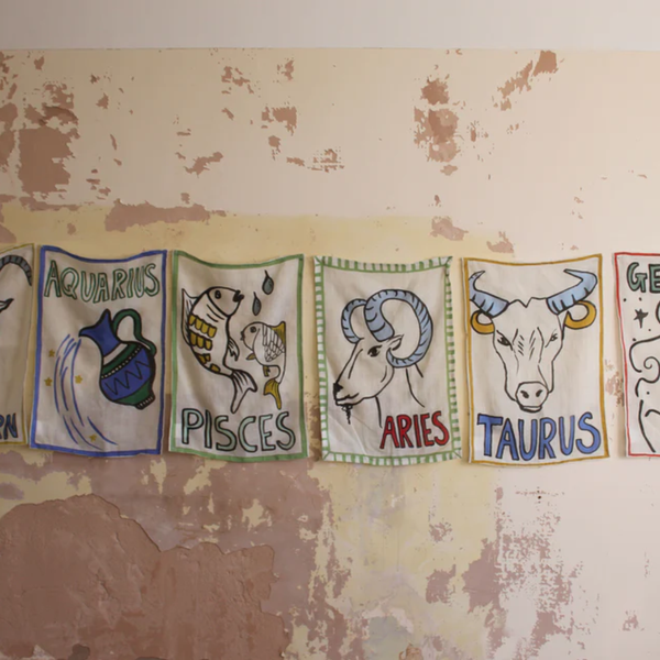 Aquarius Tea Towel