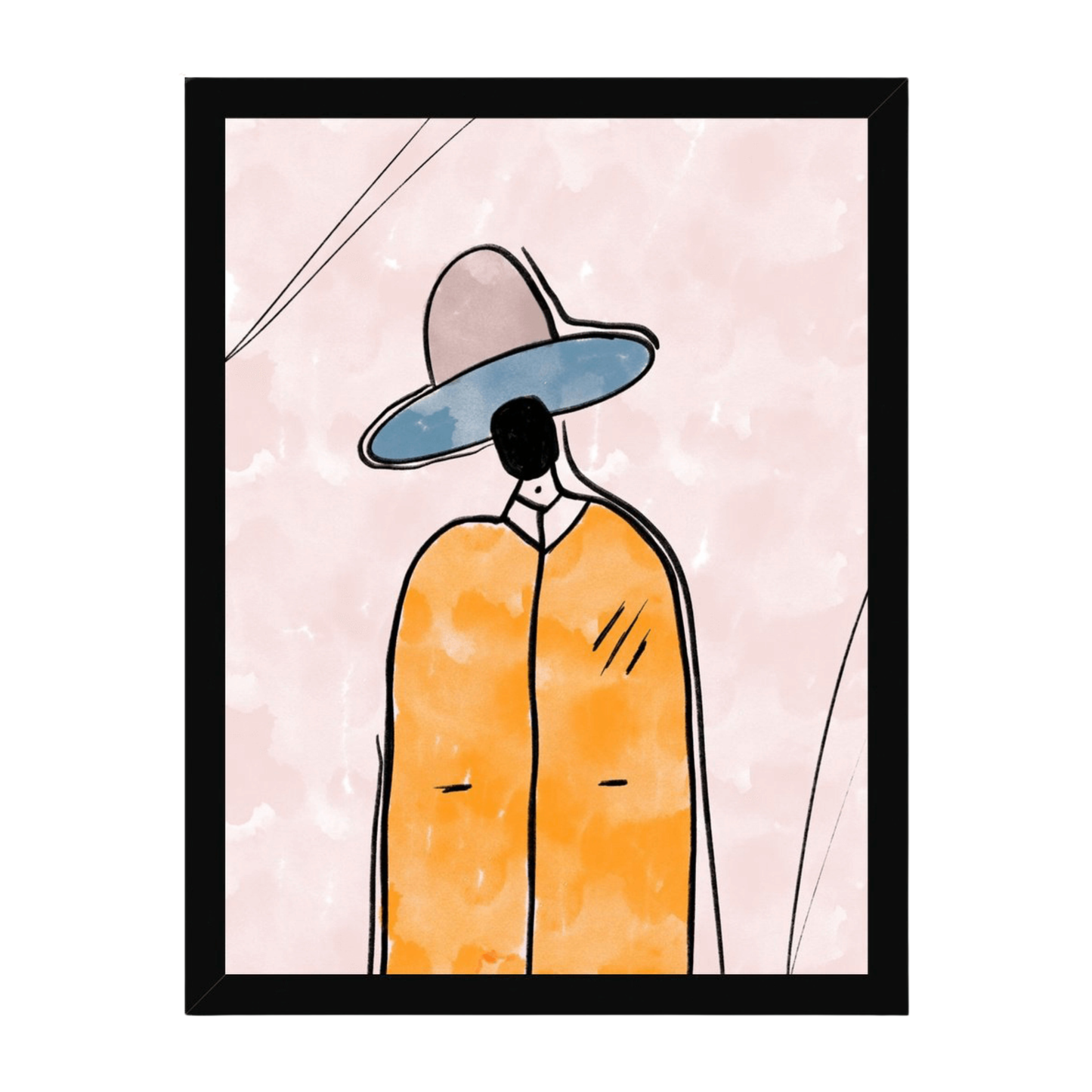 Maan Art Print